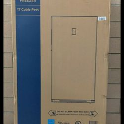 Midea Convertible Upright Freezer Refrigerator 17-cu Ft Garege Ready Frost Free Upright Freezer White New 