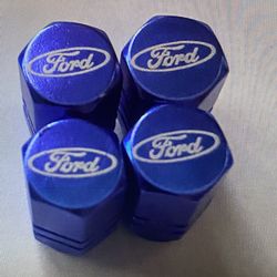 Ford tire valve stem caps Four pack