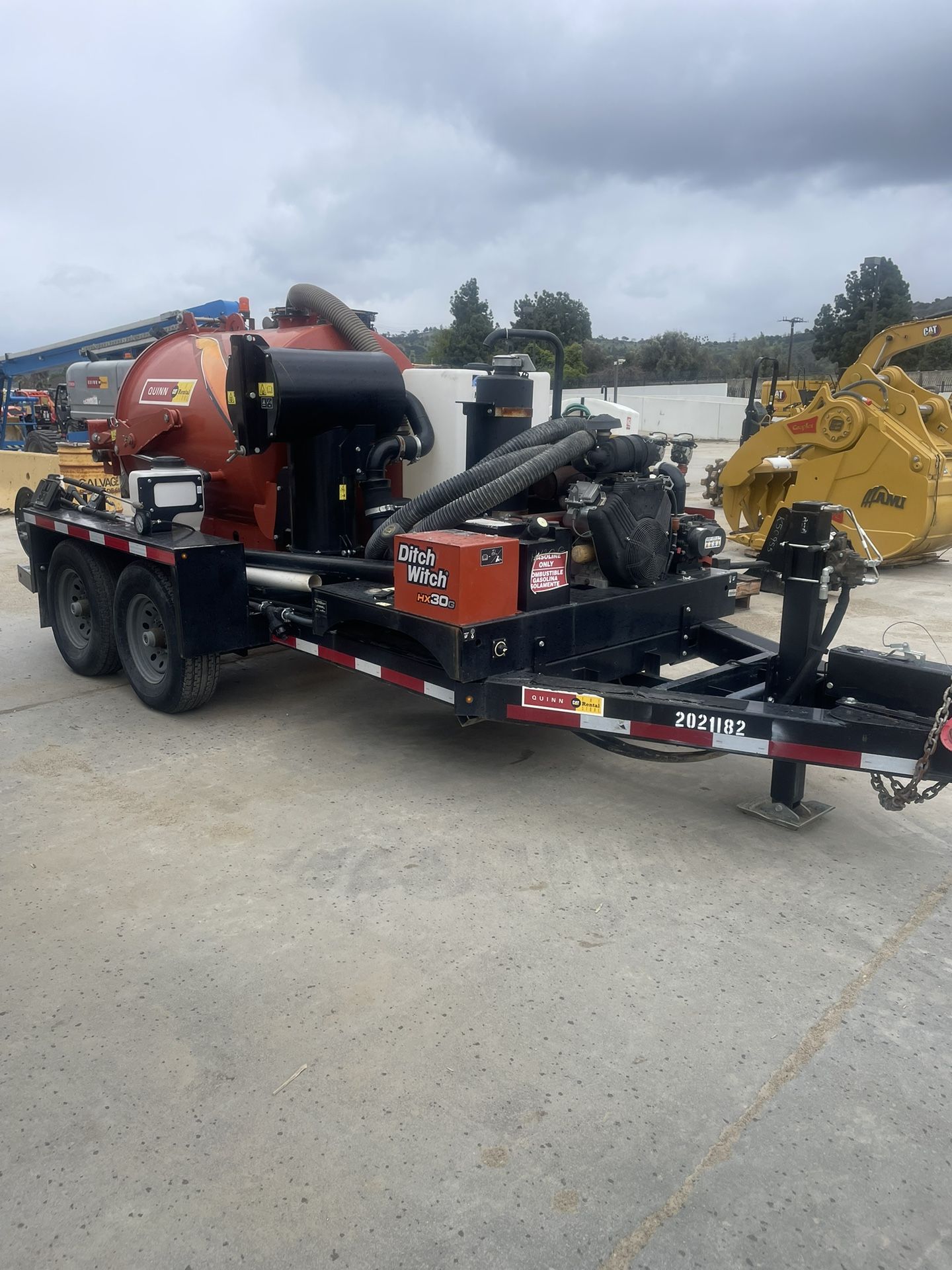 Ditchwitch Vacumm Trailer
