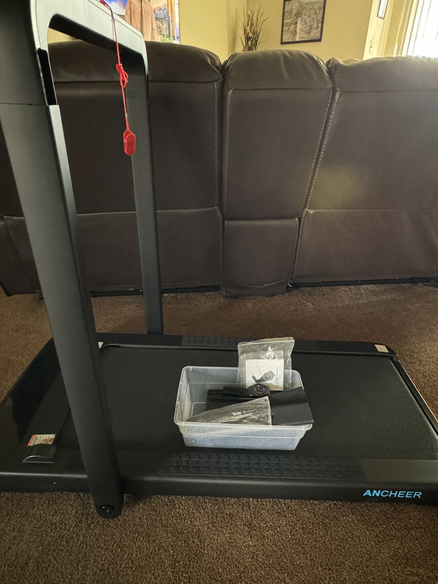 Ancheer Treadmill with watch 