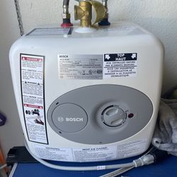 Hot water Heater Bosch Under sink mount
