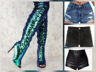 Worn once for fashion show + 1 Pair OfShorts 