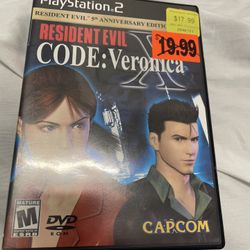Resident Evil X: Code Veronica + DMC Demo [PS2] Details Below