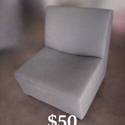 Modern Accent Chair / Armless Chair – $50 