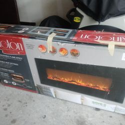 Electric Fireplace With Heater
