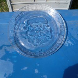 vintage Anker hawking Christmas dish