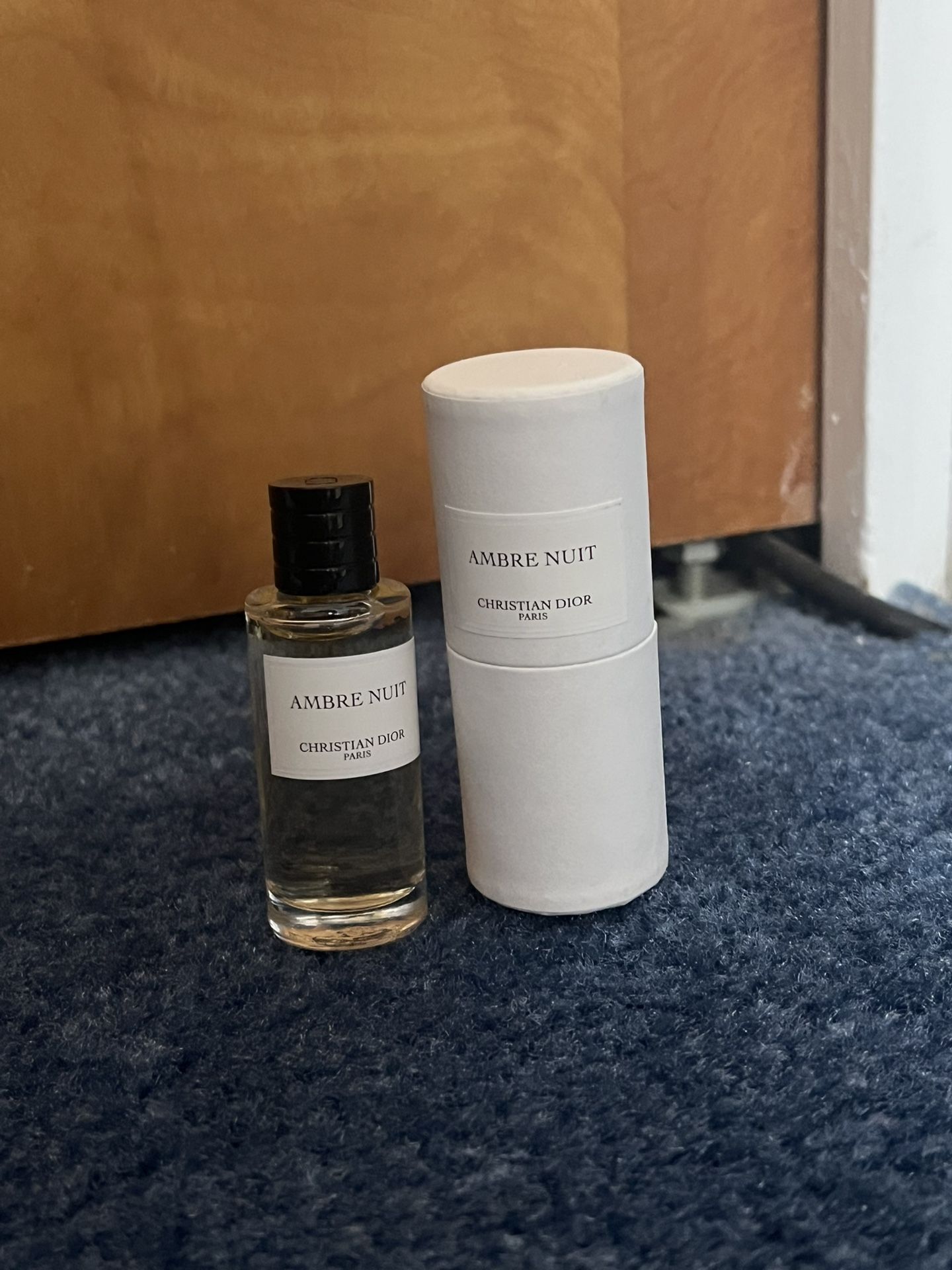 DIOR Ambre Nuit Eau de Parfum Splash Deluxe Mini Travel Size 0.25oz, 7.5ml