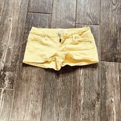 XS Yellow Shorts