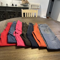 7 Pair Ladies Jeans And Pants Size 4