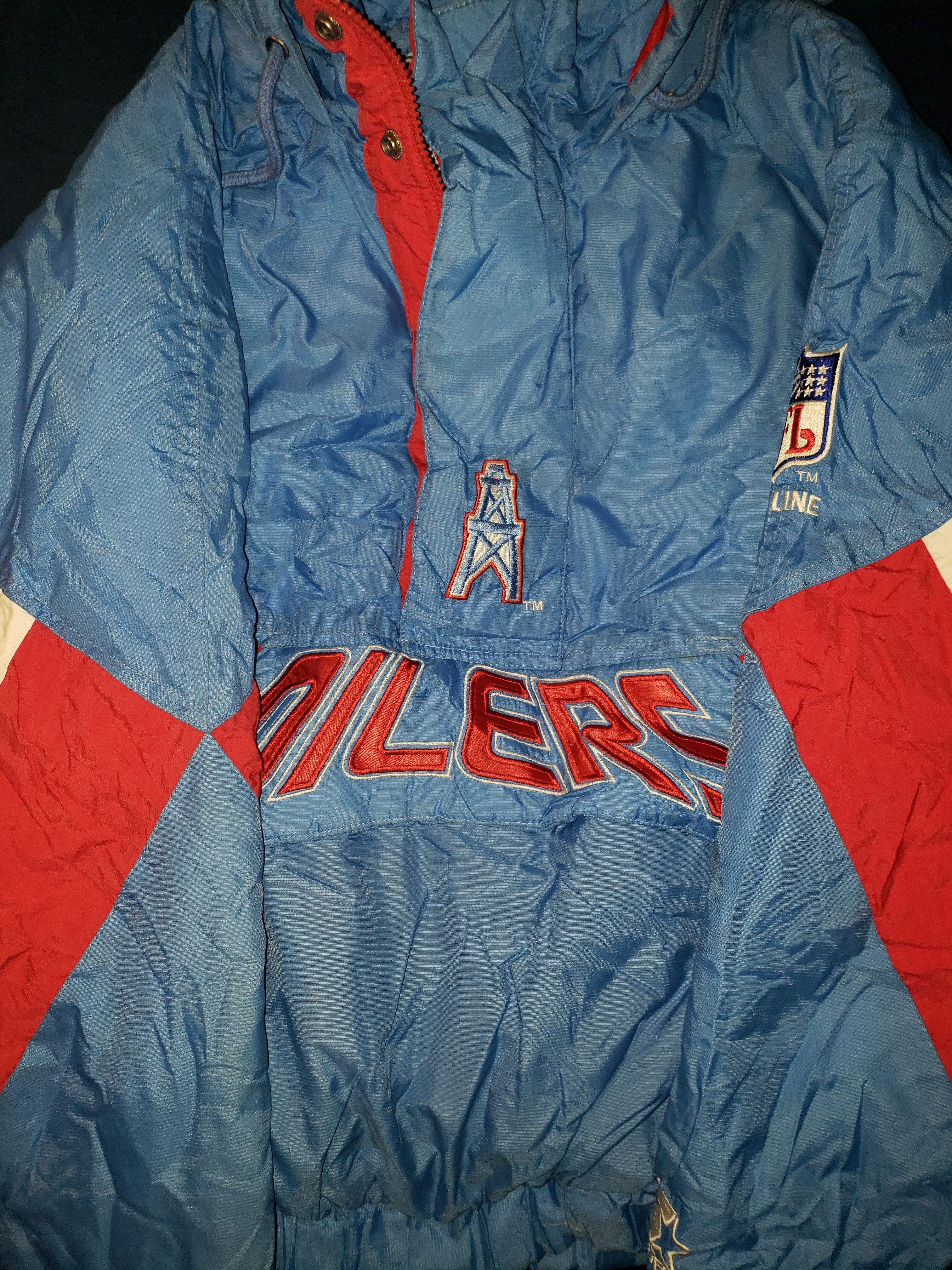 YOUTH Houston Oilers Starter Pullover Jacket for Sale in Houston, TX -  OfferUp