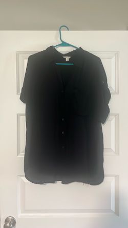 Black dress top