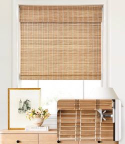 Bamboo Roman Shades - Local Pickup