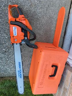 Husqvarna 450 rancher chainsaw 20 Inch bar with case for Sale in