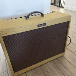 Fender Tweed 40 Watt Tube Amp 1963 Blues Deluxe Reissued 