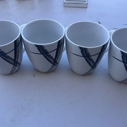Coffee mugs set of 4