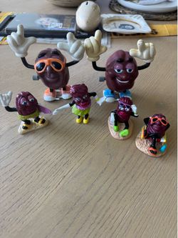 California Raisins 80’s toy lot