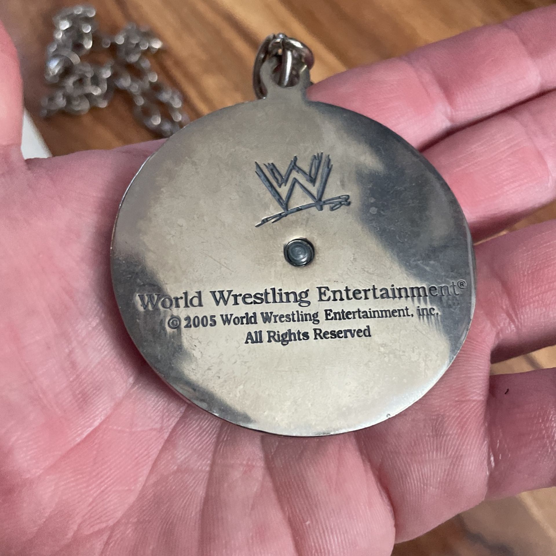 Wrestling WWE John Cena US Spinner Necklace Chain Pennant 2005 for 
