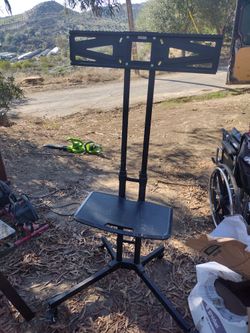 Rolling TV Stand For Up To A 50 Inch