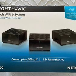 Netgear Mesh WiFi 6 3 Router System 