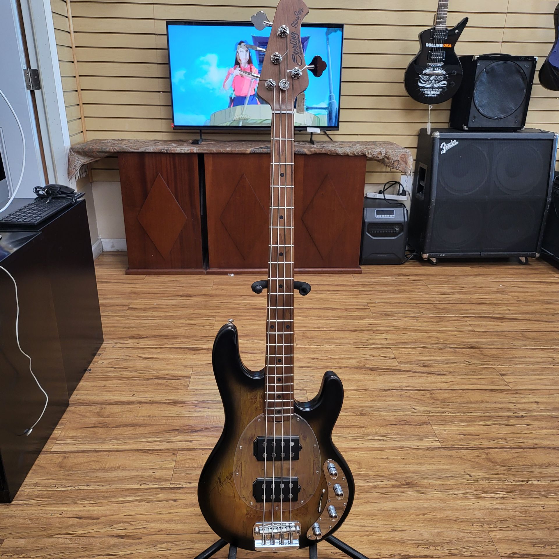 Sterling Stingray bass