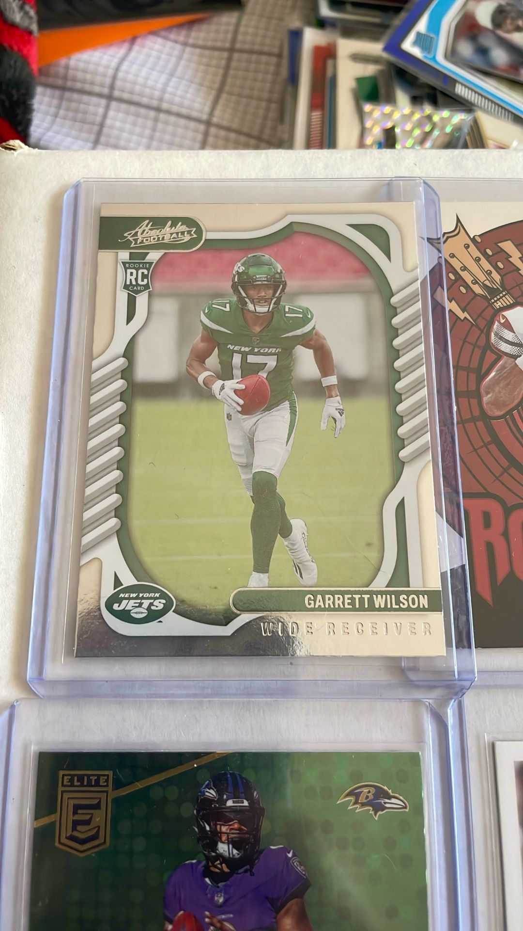 Football Card Lot-hard Sleeves