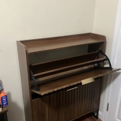 Pre Assembled Shoe Cabinet 