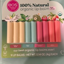 EOS Organic Lip Balms Set 
