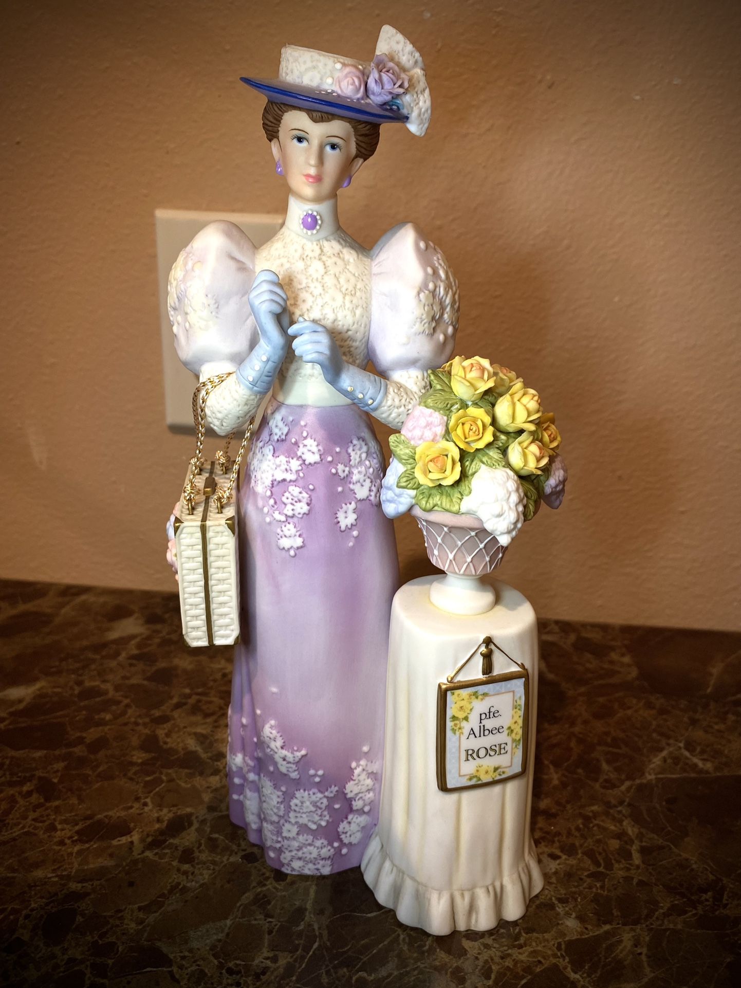 Vintage Porcelain Mrs. Albee