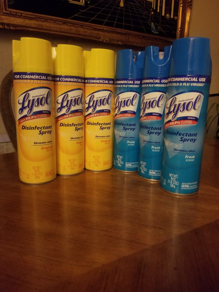 Disinfectant spray 19oz