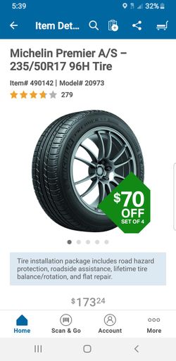 Michelin Premier A/S - 235/50R17