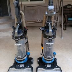 Pair of Eureka HDUE2CR Vacuum Cleaners 120V 60hz $100 each