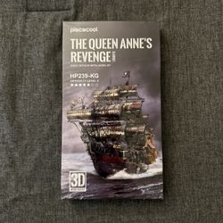 PieceCool 3D Metal Puzzle – Queen Anne’s Revenge (Large Model) – Brand New & Sealed