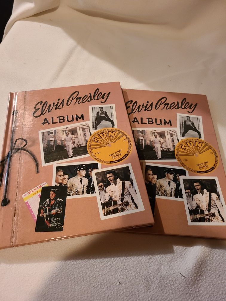 Elvis presley photo book