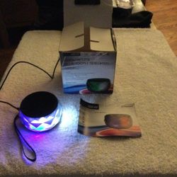 Brand New Vivitar LumiBeat Prism Beats Bluetooth Speakers!!