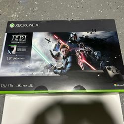 Brand New Sealed Xbox One X 1tb Star Wars bundle
