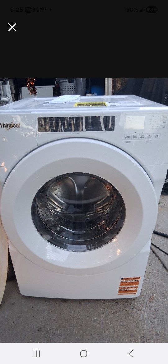 Whirlpool  Washer And Dryer