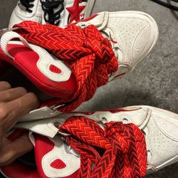 Bapesta Jordan 4s Lavins