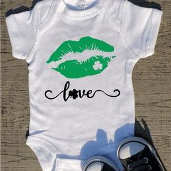 St Patrick's Day Baby Onesie