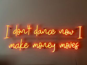 Cardi B Quote LED Neon Sign with Remote
