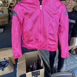 Joe Rocket pink Mesh Jacket Size S Women