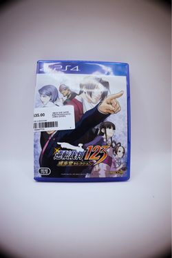 Ace Attorney 123 Naruhodo Selection PS4 Japanese