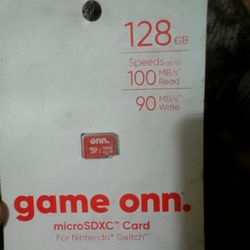 128 Gb Microsdxc Card For Nintendo Switch 