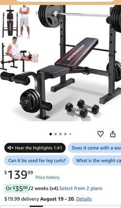 Weight bench