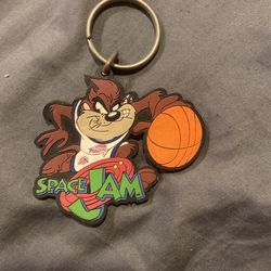Authentic Space Jam Keychain