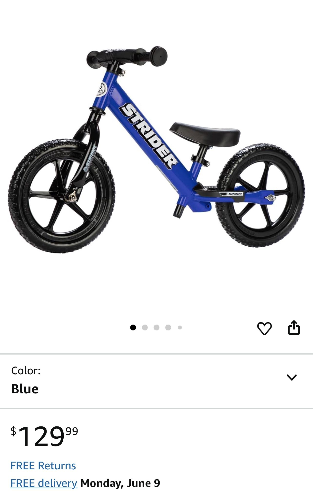 Strider Bike 12”