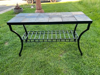 Outdoor table ( H30” x W20” x L50”)