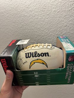 Chargers Signed football - Darren sproles #43