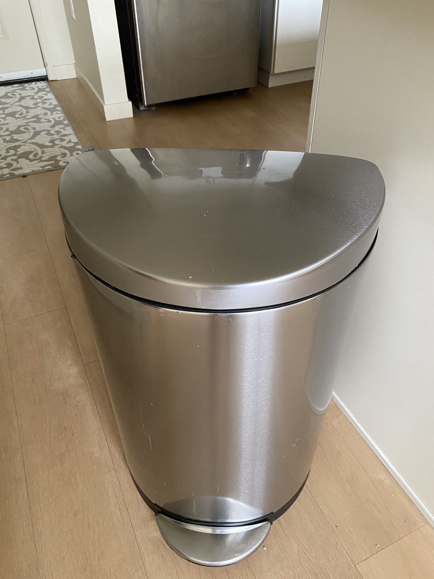 SimpleHuman Garbage Can Stainless Steel 