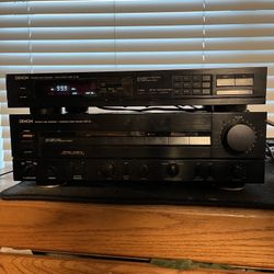 Vintage Denon PMA720  Amp With TU-550 Rare
