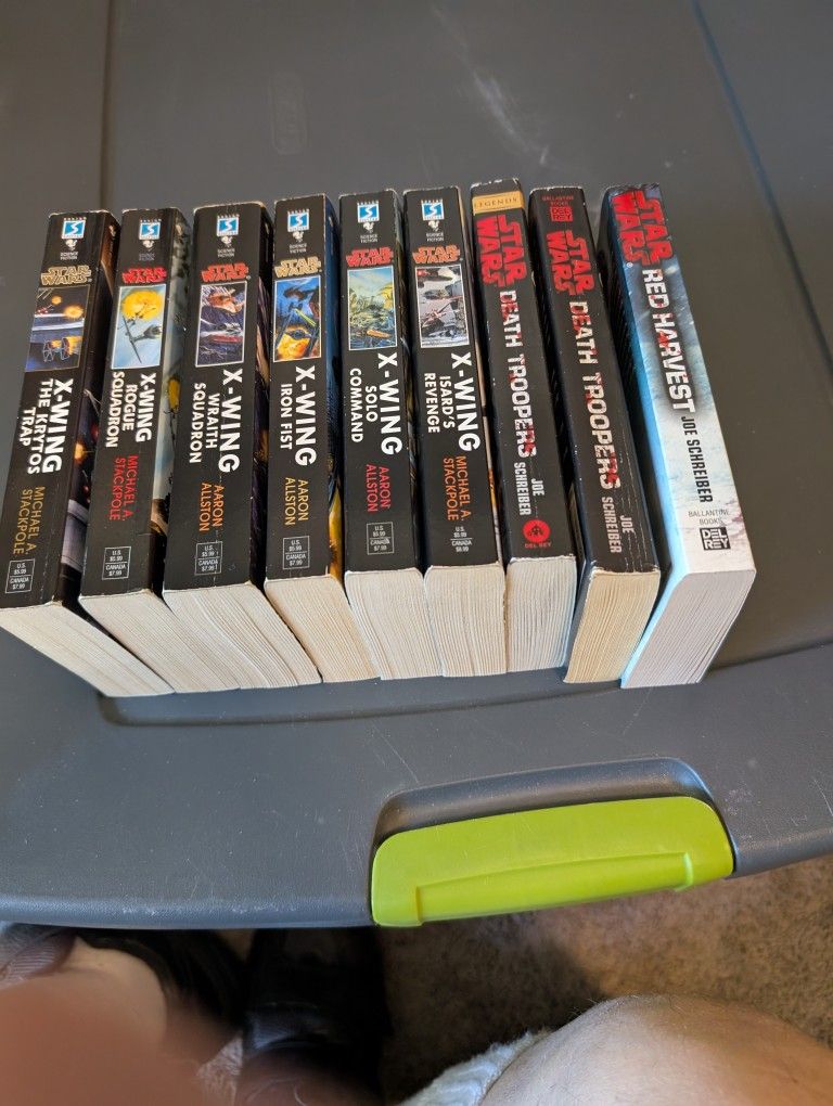 Star Wars Paperback Books 